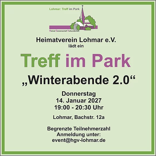 Winterabend: 